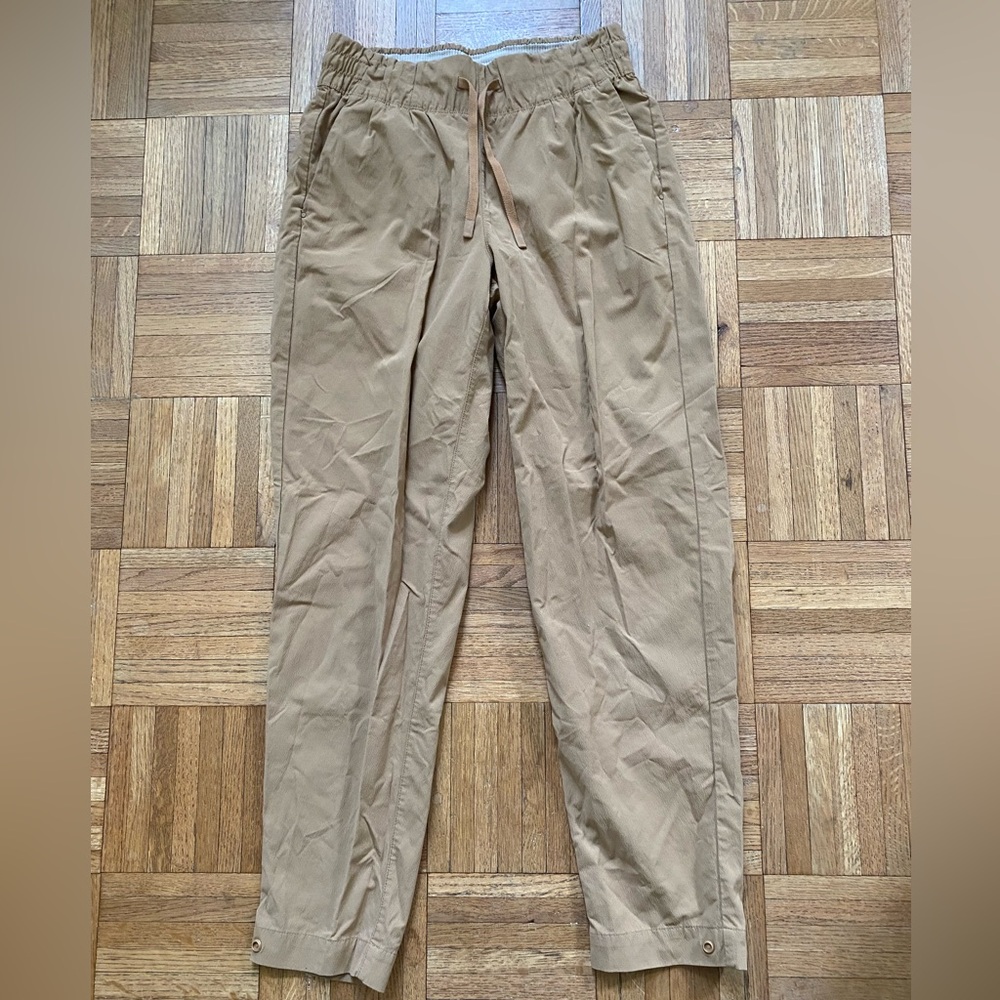 REI Trail Roll Up Tan Convertible Adjustable Travel Hiking Pants